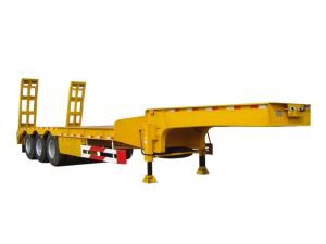 3-násobné těžké nápravy, přívěs s nízkým náhonem hydraulického řízení, demontovatelný přívěs